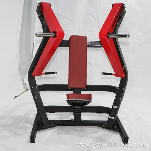 Seated leverage chest press machine hanging series equipment